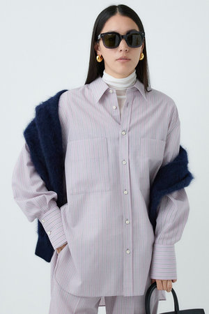 カオス/Chaosのウィンターボーイフレンドシャツ(110400/110403)