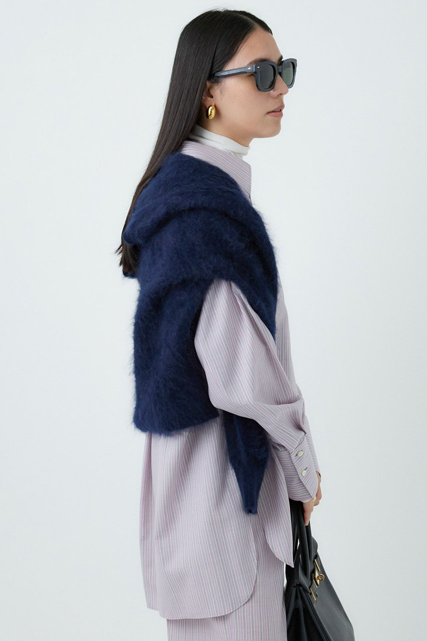 Chaos(カオス)｜ウィンターボーイフレンドシャツ/アッシュピンクst の