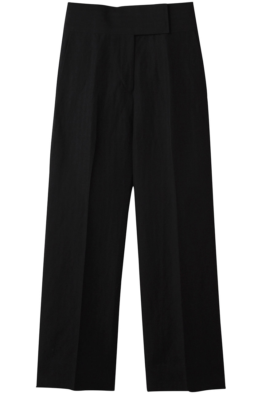 カオス/Chaosのウィンターヘリンボーンストレートパンツ(ブラック/127246)