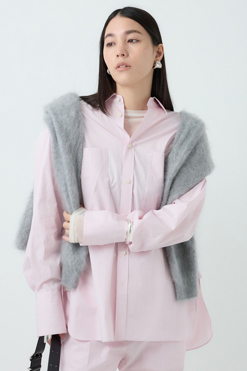 カオス/Chaosのガールフレンドシャツ(ピンクストライプ/210819)