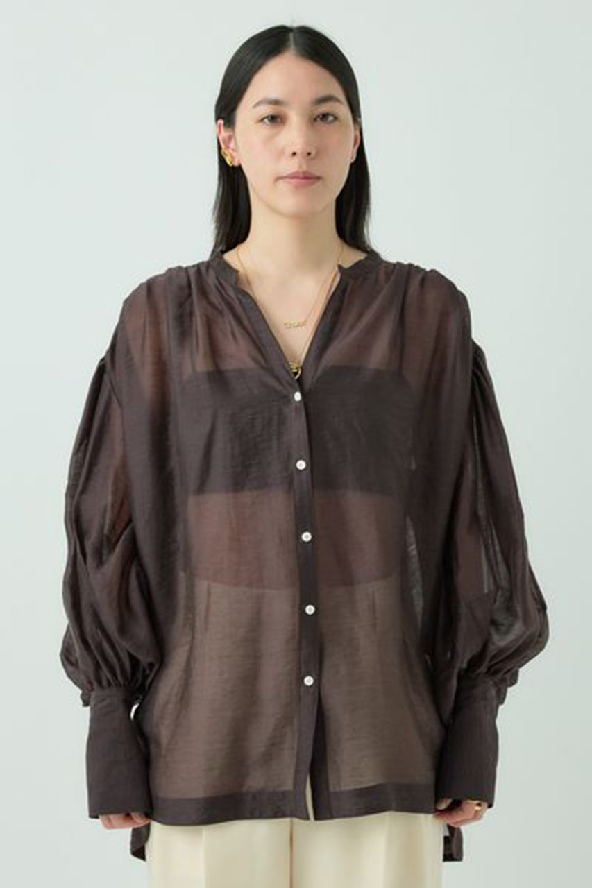 Chaos(カオス)｜レベッカブラウス/ブラウン の通販｜ELLESHOP・(エル