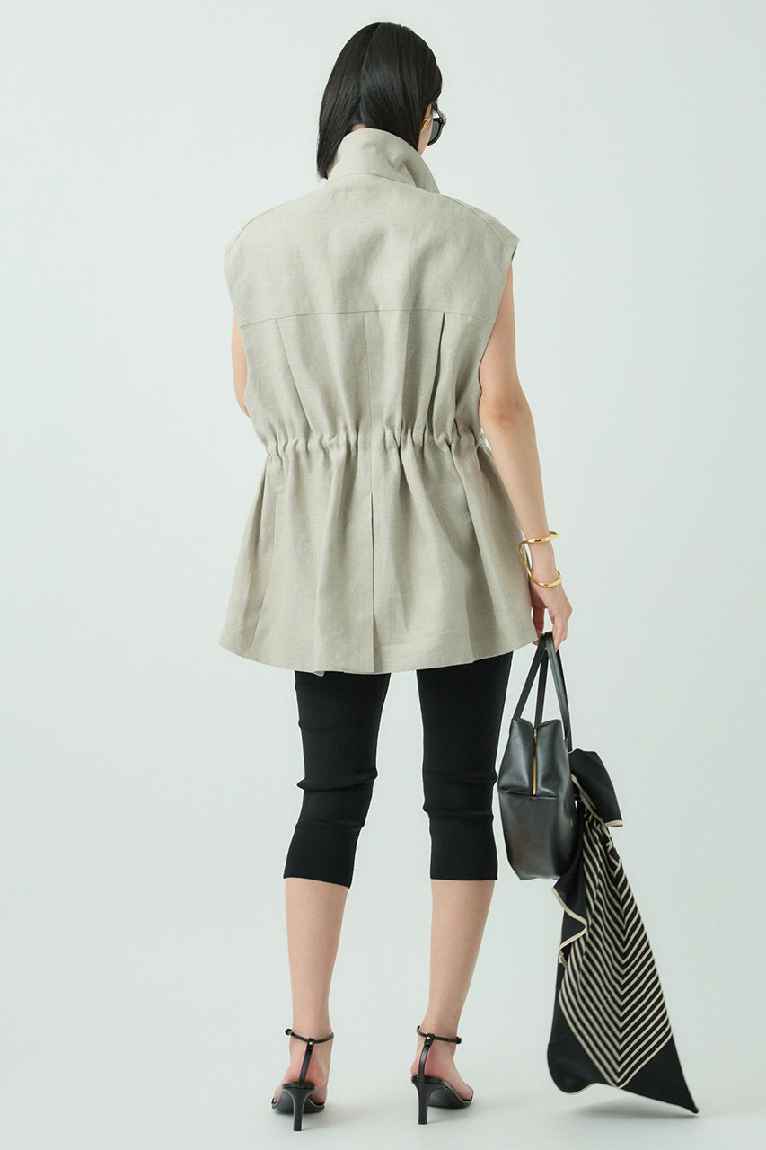 19SS/リネンキャンバス2WAYベスト/FREE/リネン/BEG/無地/ imgrc0090712290.jpg