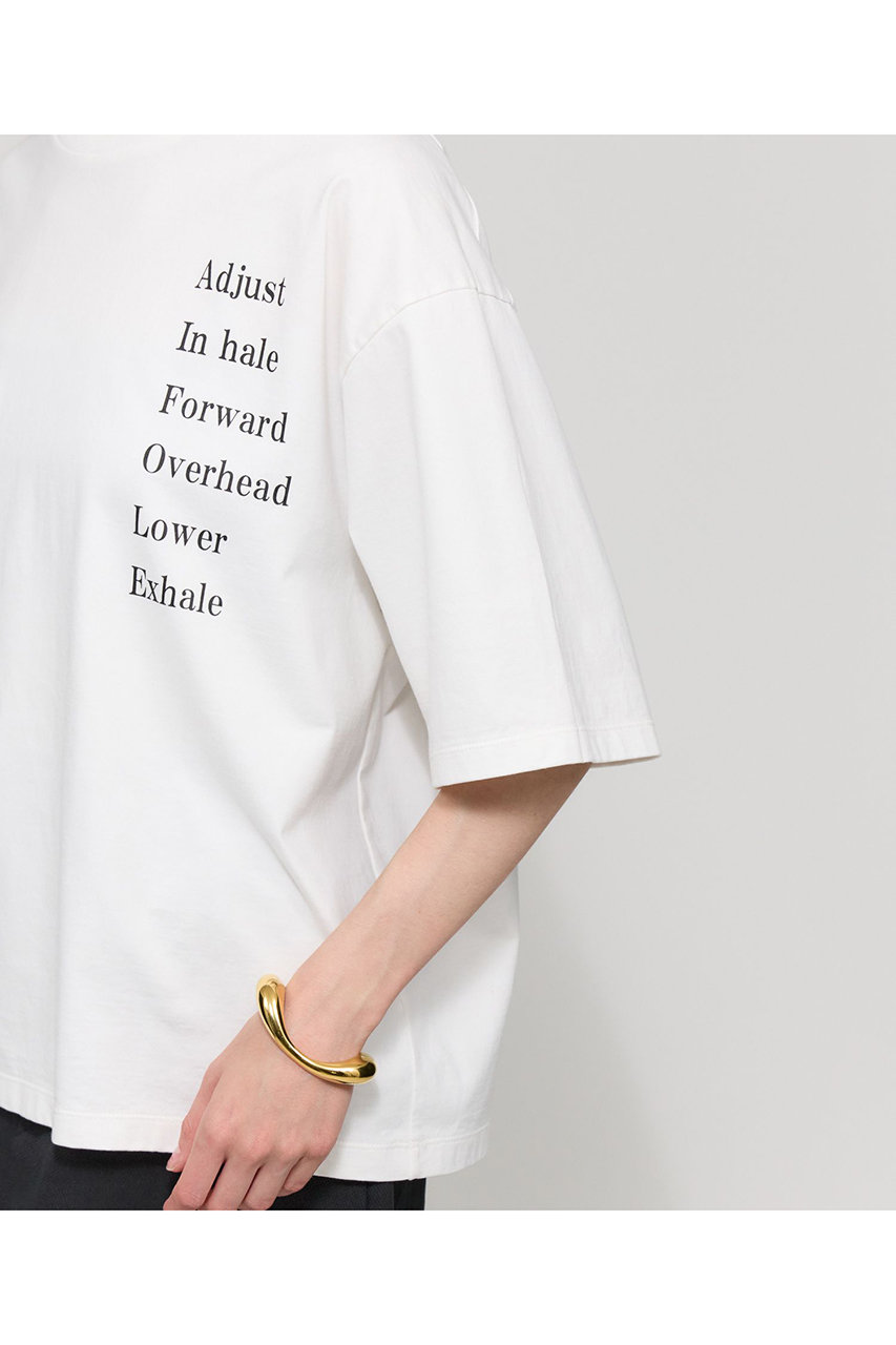 Tシャツ・カットソー \"CHAOS GIRL\" WHITE WAXED T SHIRT Chaos｜カオスのカットソー・Tシャツ通販｜ELLE SHOP (エル
