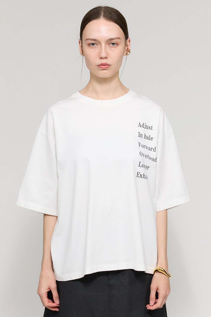 chaos カオス　ソフィアTシャツ　コットン　ホワイト Chaos(カオス)のソフィアTシャツ通販 | 集英社HAPPY PLUS STORE