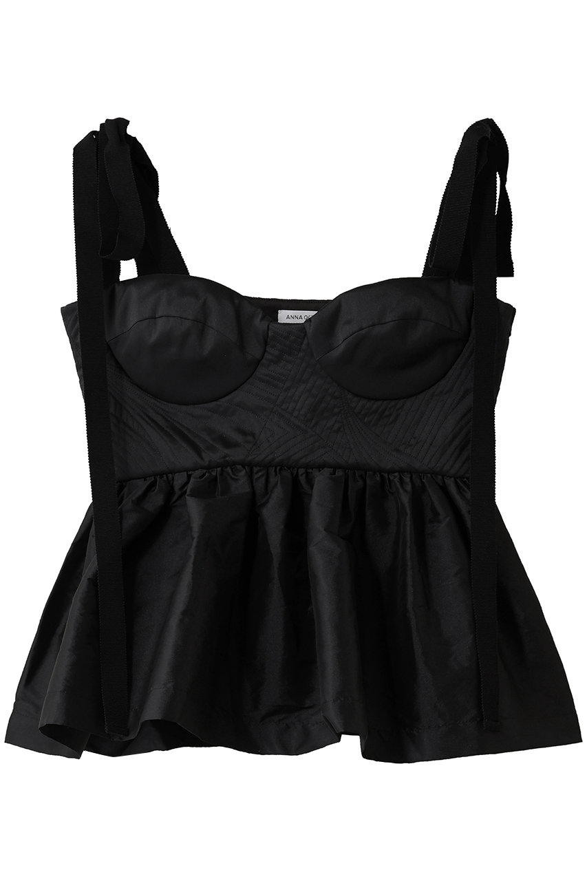 Chaos 【ANNA OCTOBER】フローリントップ (ブラック, 1(XS)) カオス ELLE SHOP Chaos 【ANNA OCTOBER】フローリントップ (ブラック, 1(XS)) カオス ELLE SHOP