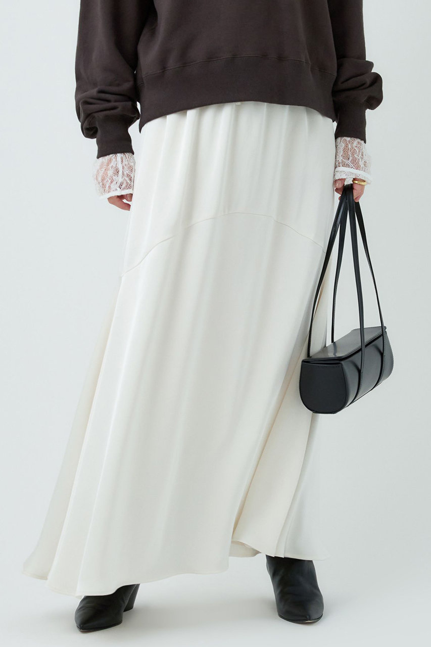 Chaos(カオス)｜アースサテンスカート/オフホワイト の通販｜ELLESHOP