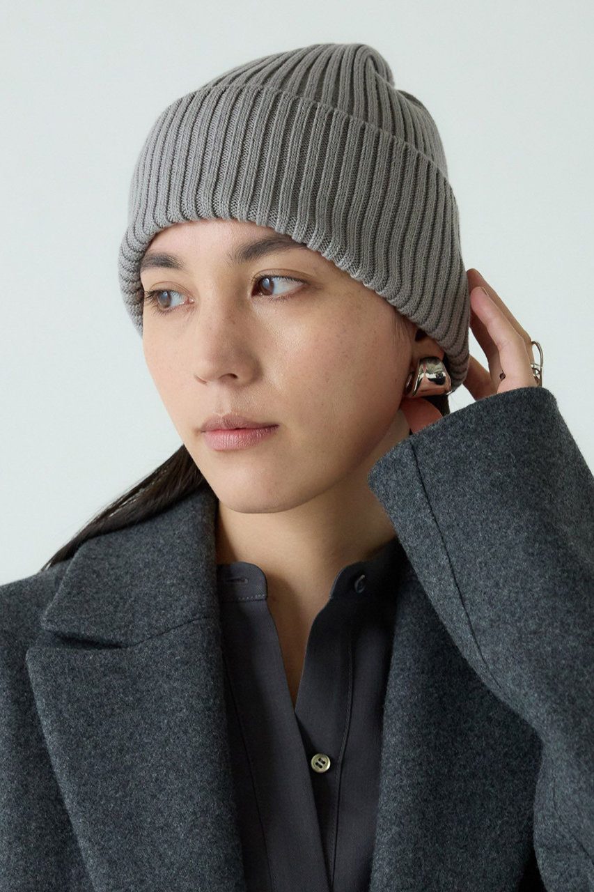 Chaos(カオス)｜【WHY NOT NOW】コニーニットビーニー/グレー の通販