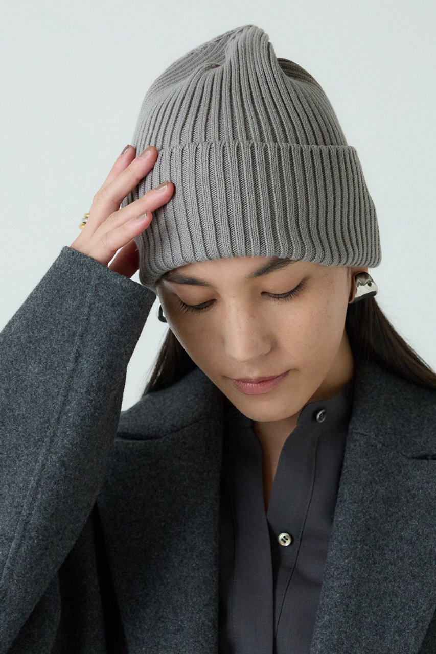 Chaos(カオス)｜【WHY NOT NOW】コニーニットビーニー/グレー の