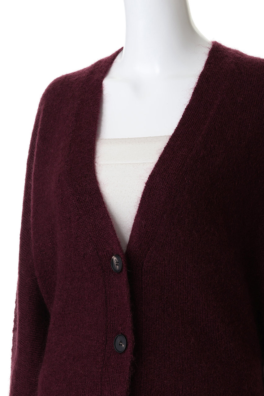 Chaos(カオス)｜ポストカーディガン/ボルドー の通販｜ELLESHOP・(エル
