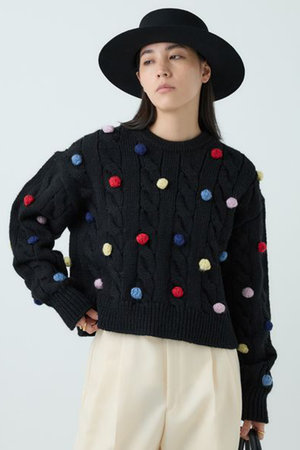 カオス/Chaosのポップコーンニット(110300/110301)