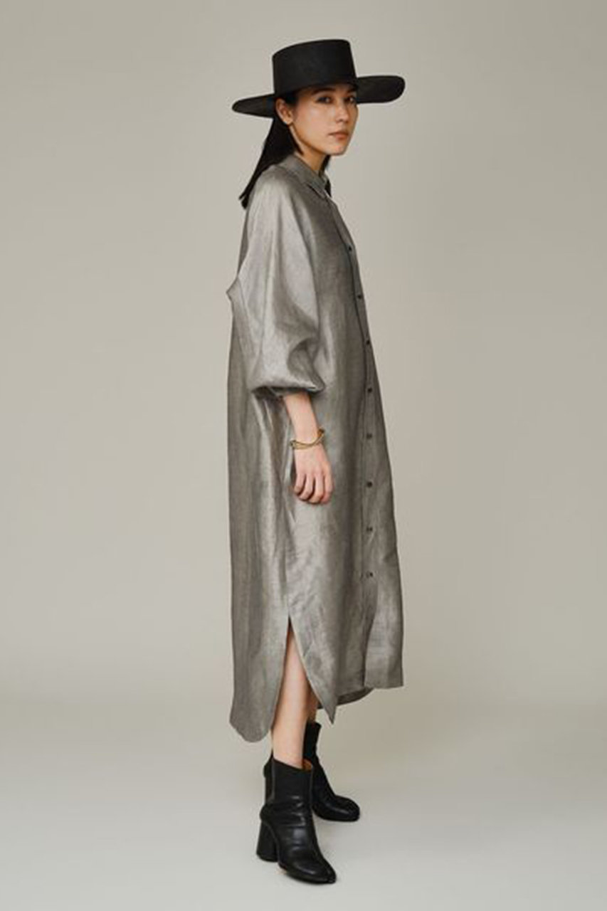 Chaos(カオス)｜モルテルシャツワンピース/ベージュ の通販｜ELLESHOP