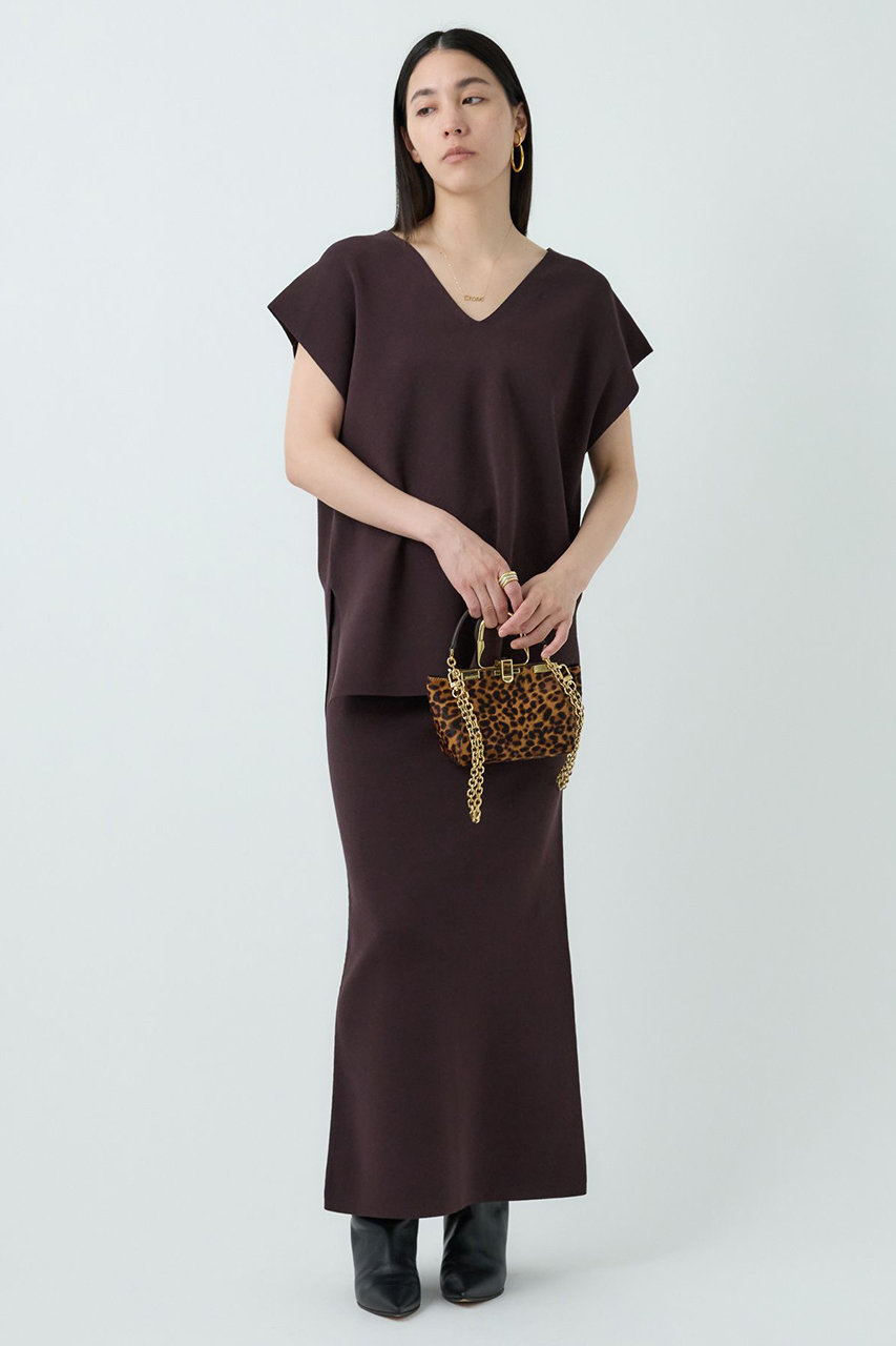 Chaos シルクコンロアベスト (ガナッシュブラウン, F) カオス ELLE SHOP Chaos シルクコンロアベスト (ガナッシュブラウン, F) カオス ELLE SHOP