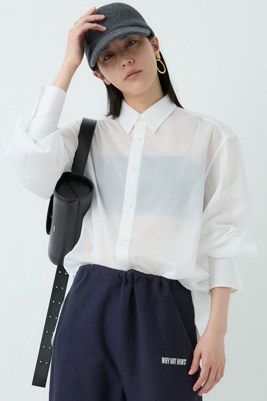 Chaos エルヴェシャツ (ホワイト, F) カオス ELLE SHOP Chaos エルヴェシャツ (ホワイト, F) カオス ELLE SHOP