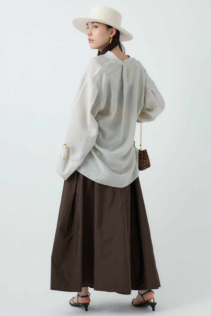 Chaos(カオス)｜シャロンタフタスカート/ガナッシュブラウン の通販