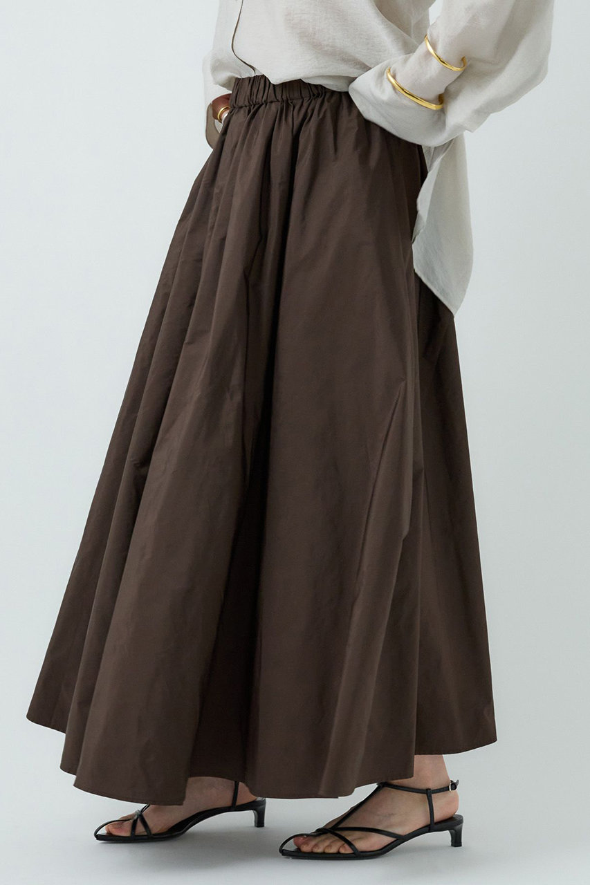 Chaos(カオス)｜シャロンタフタスカート/ガナッシュブラウン の通販