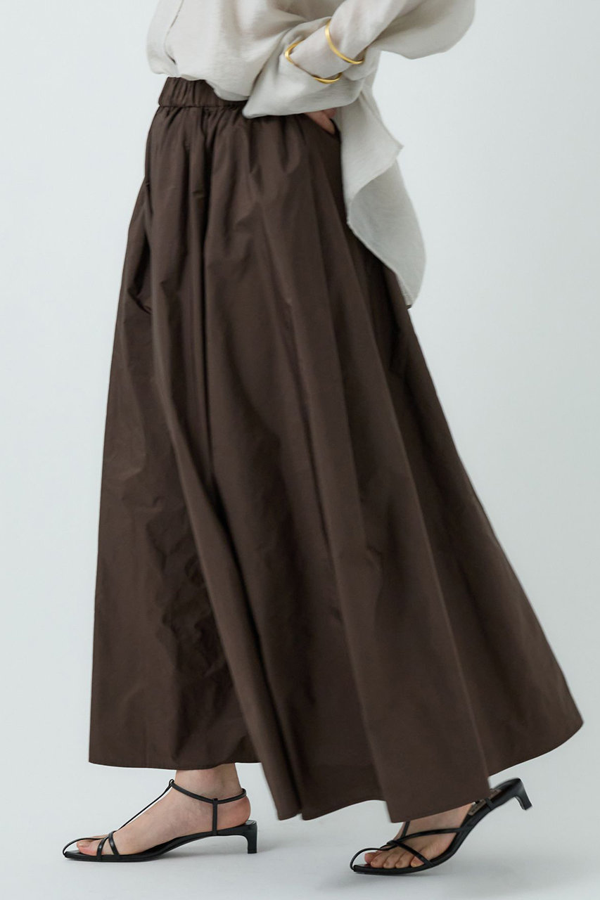 Chaos(カオス)｜シャロンタフタスカート/ガナッシュブラウン の通販