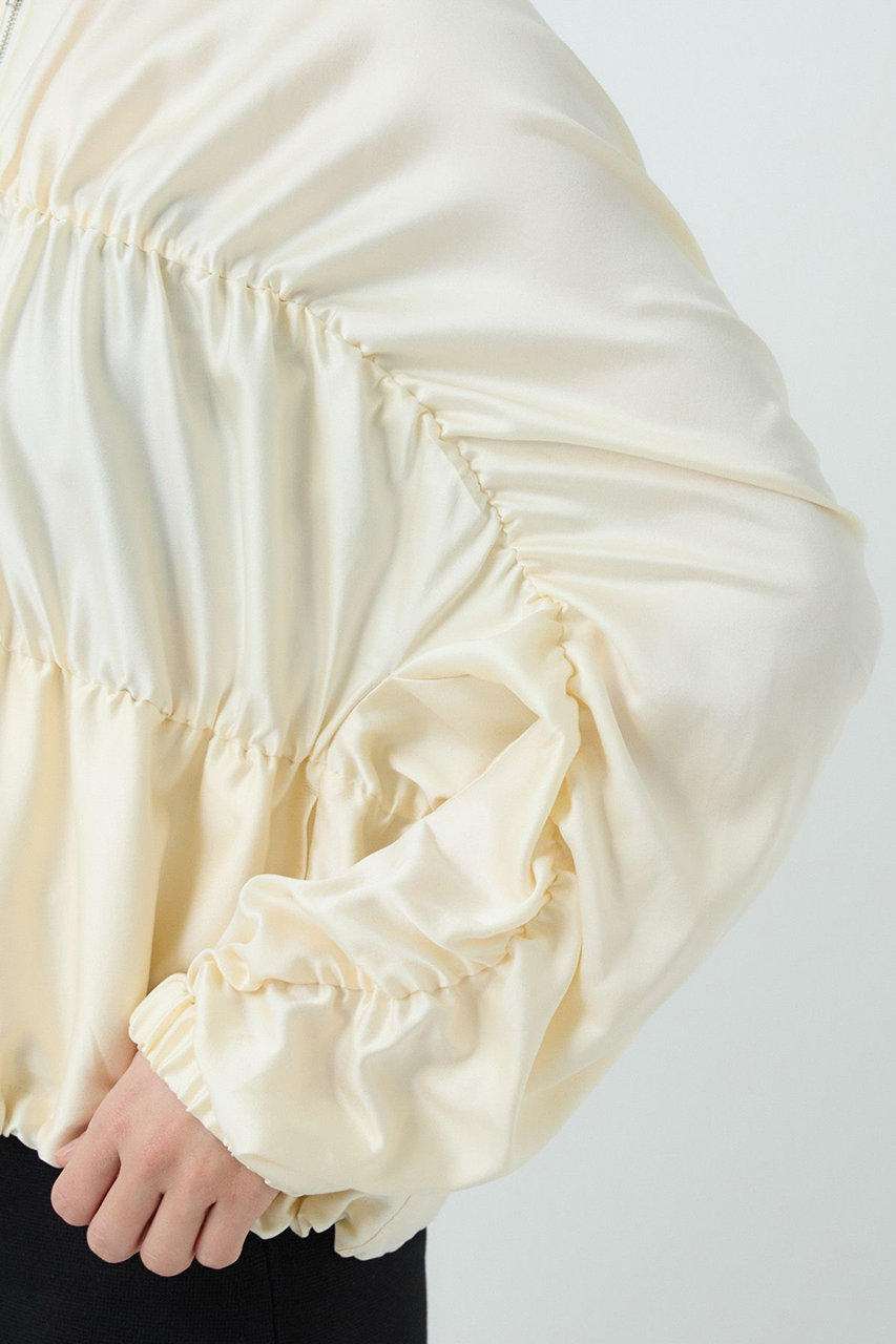 Chaos(カオス)｜クシュクシュブルゾン/アイボリー の通販｜ELLESHOP