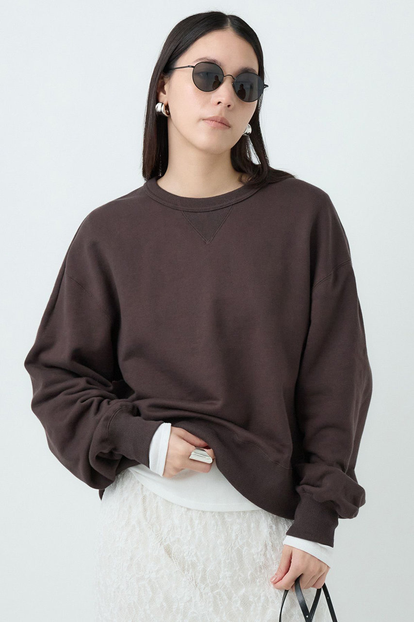 Chaos 【WHY NOT NOW】クースベイスウェットプルオーバー (ブラウン, F) カオス ELLE SHOP Chaos 【WHY NOT NOW】クースベイスウェットプルオーバー (ブラウン, F) カオス ELLE SHOP