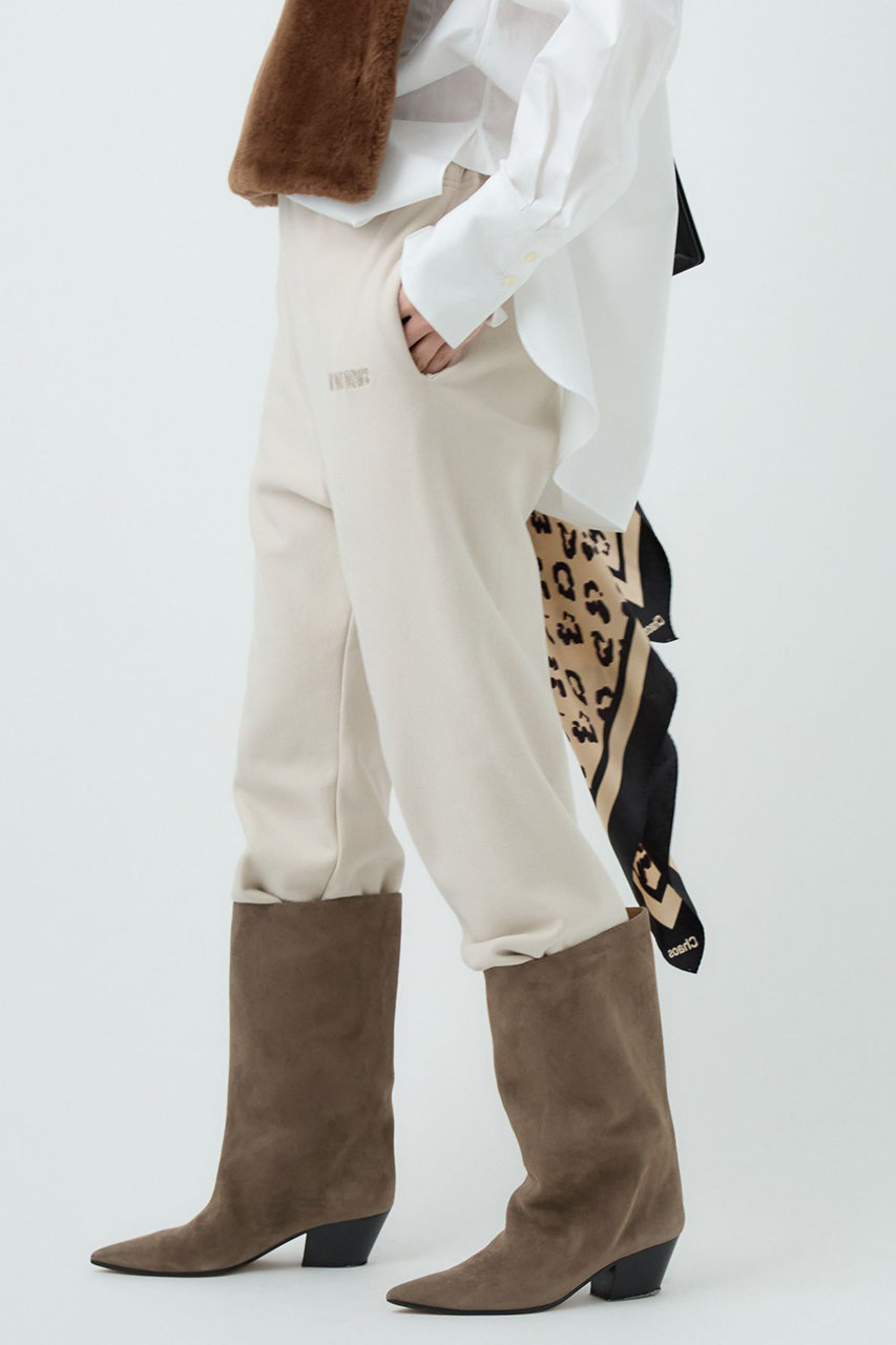 Chaos 【WHY NOT NOW】クースベイスウェットパンツ (ベージュ, F) カオス ELLE SHOP Chaos 【WHY NOT NOW】クースベイスウェットパンツ (ベージュ, F) カオス ELLE SHOP