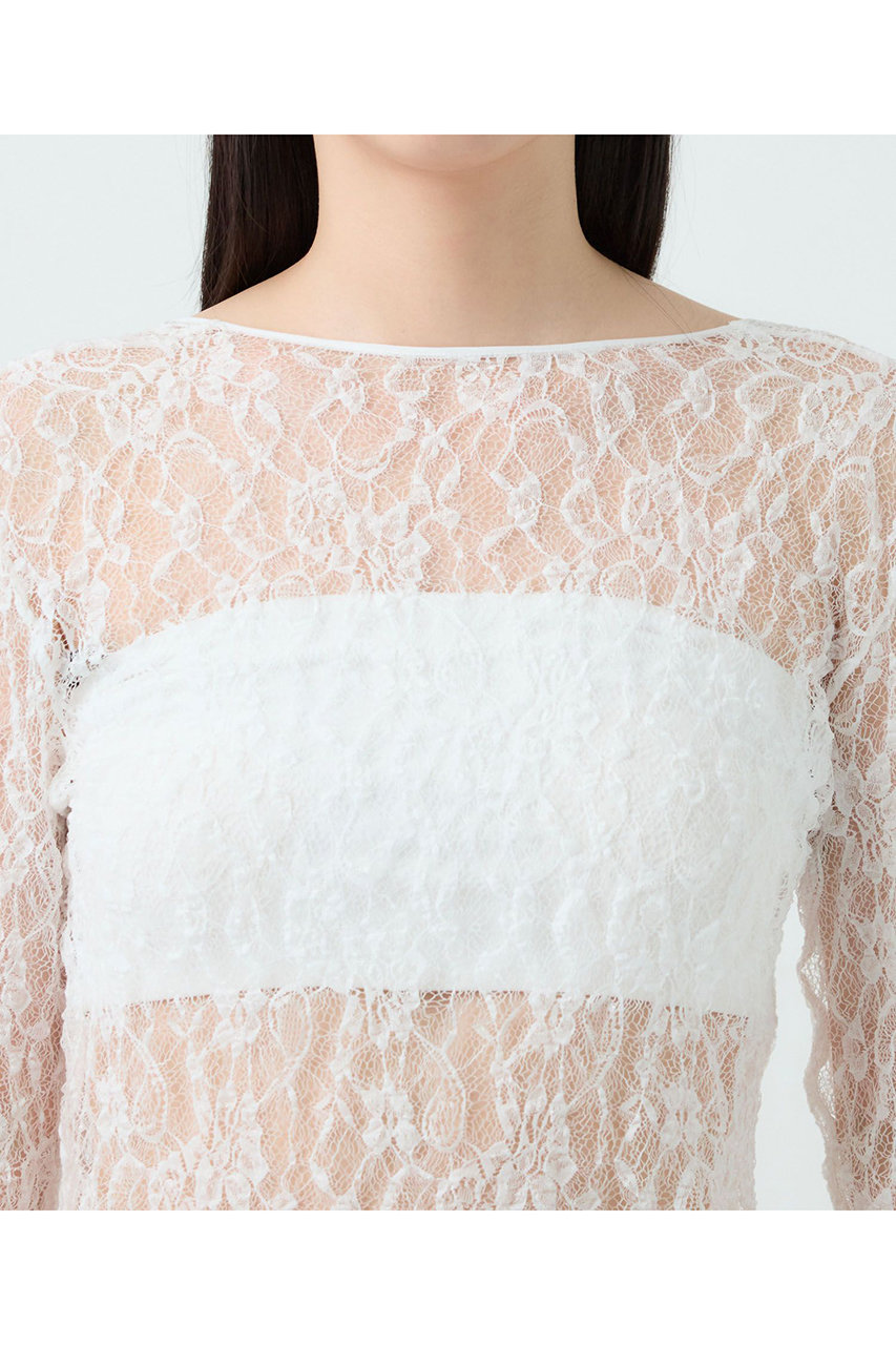 Chaos(カオス)｜【予約販売】グラスレースプルオーバー/ホワイト の