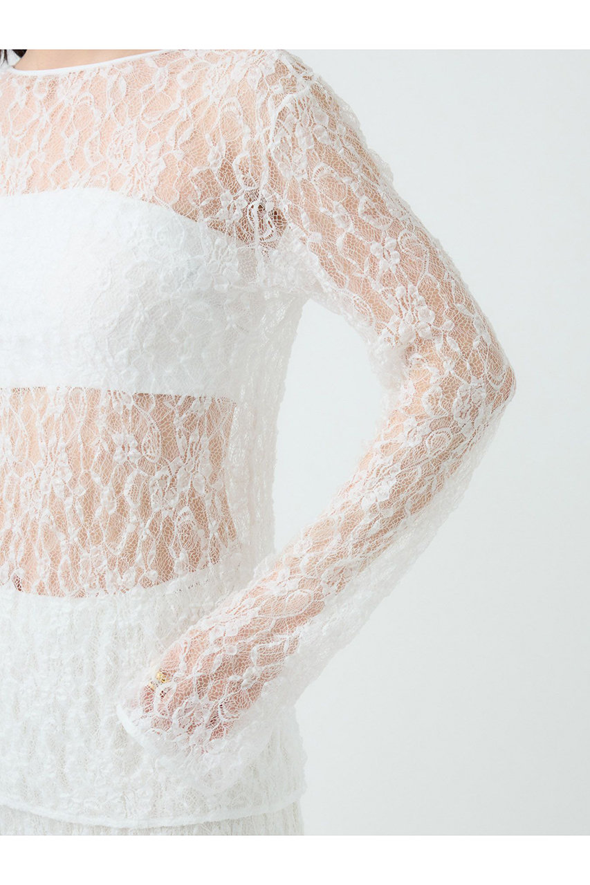 Chaos(カオス)｜グラスレースプルオーバー/ホワイト の通販｜ELLESHOP