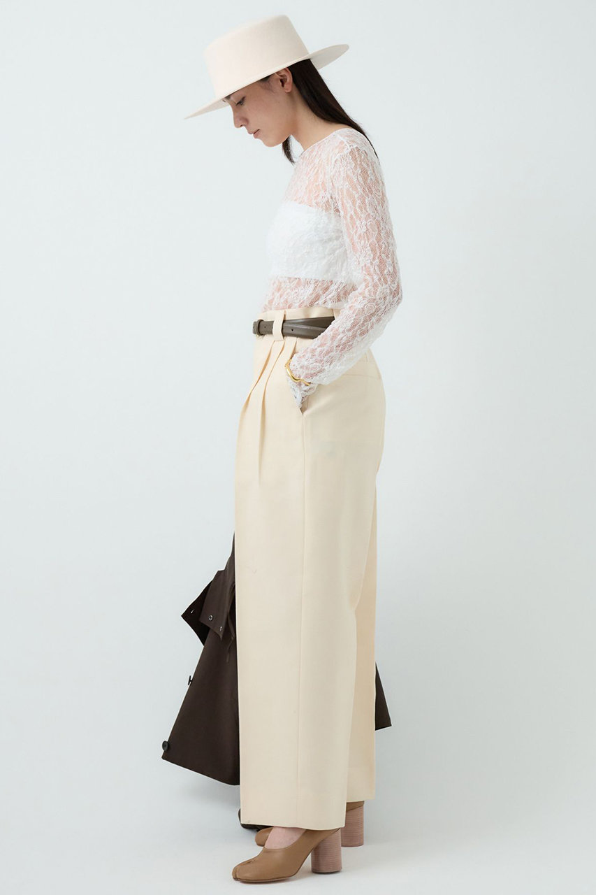 Chaos(カオス)｜【予約販売】グラスレースプルオーバー/ホワイト の