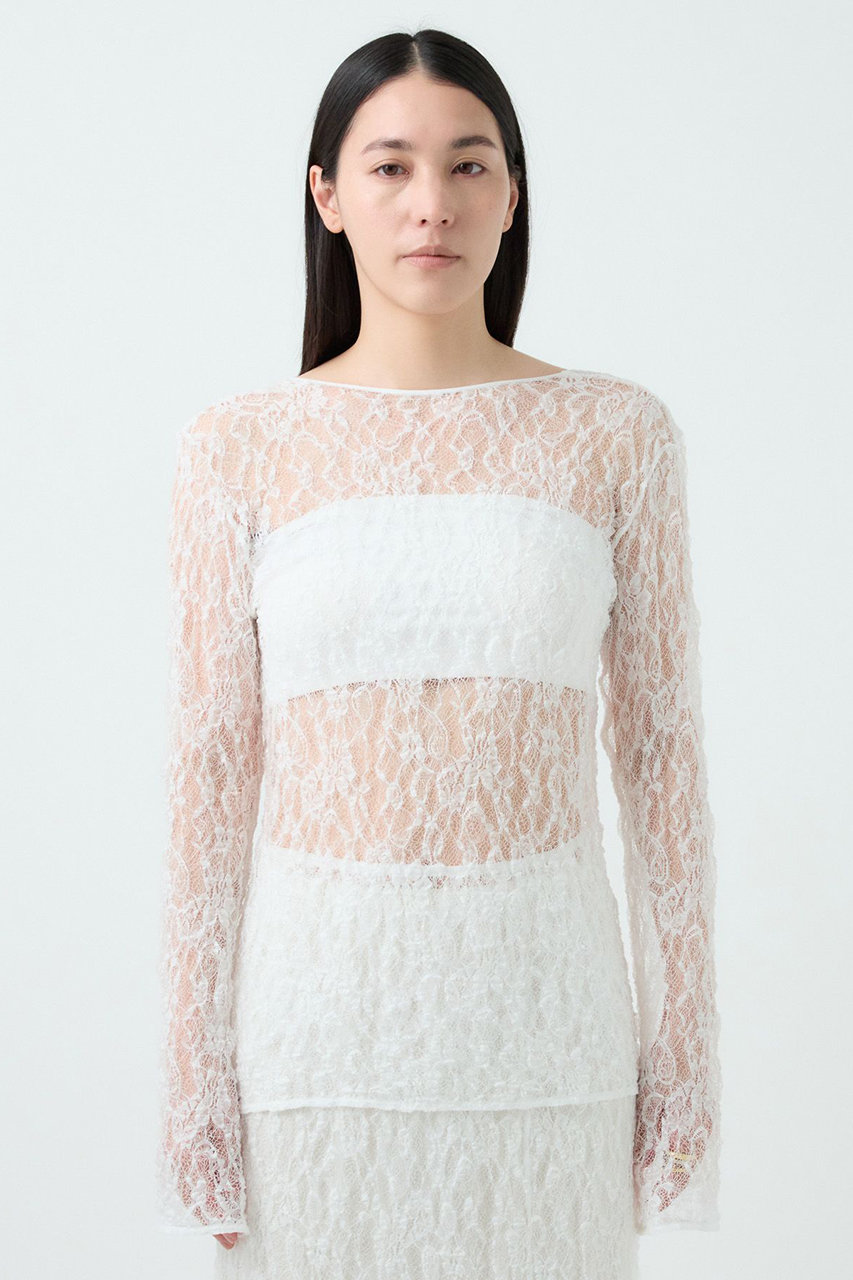 Chaos(カオス)｜グラスレースプルオーバー/ホワイト の通販｜ELLESHOP