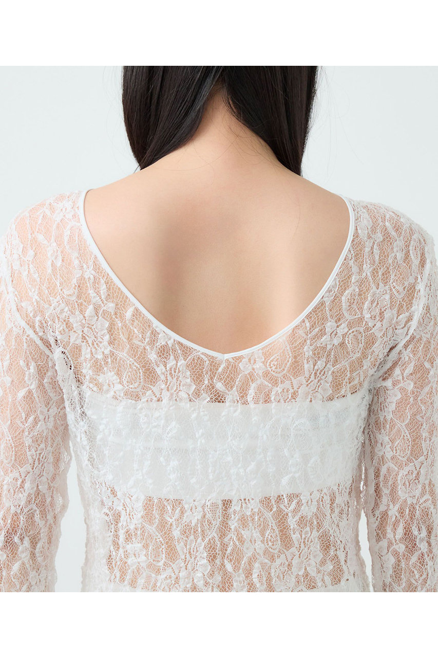 Chaos(カオス)｜グラスレースプルオーバー/ホワイト の通販｜ELLESHOP