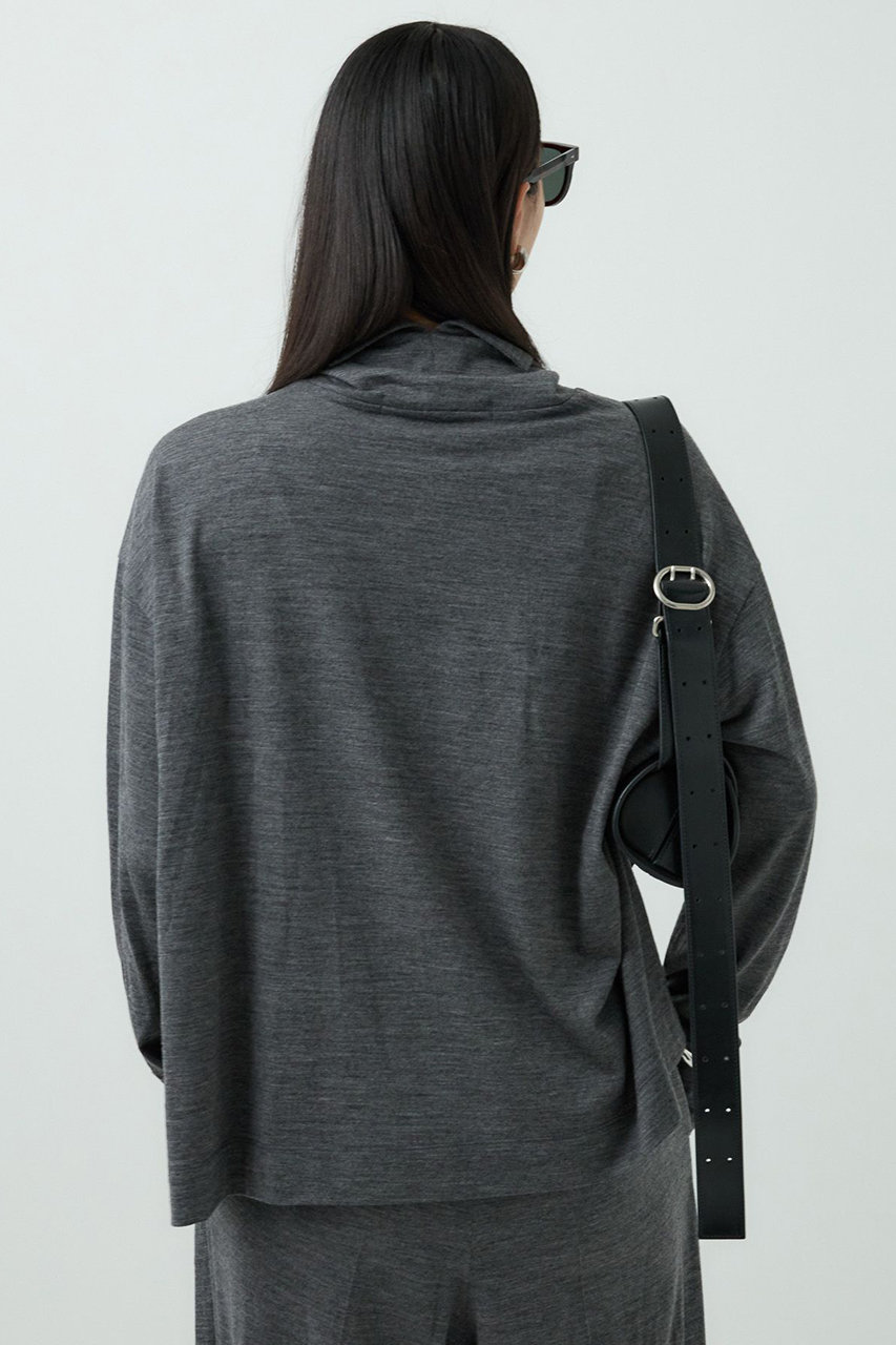 Chaos(カオス)｜レダリーハイネックプルオーバー/チャコール の通販