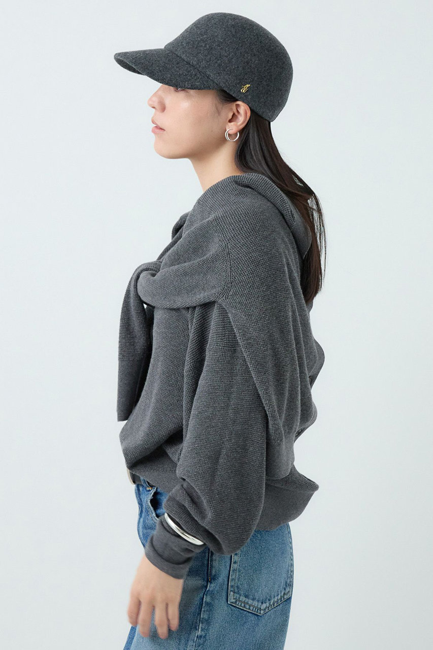 Chaos(カオス)｜ハースニットプルオーバー/グレー の通販｜ELLESHOP