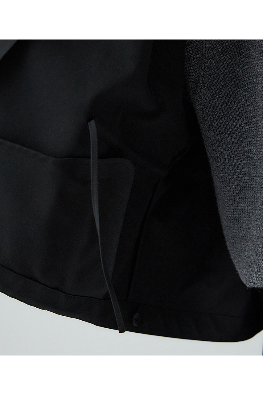 Chaos(カオス)｜【VACHEMENT】ショートトレンチコート/ブラック