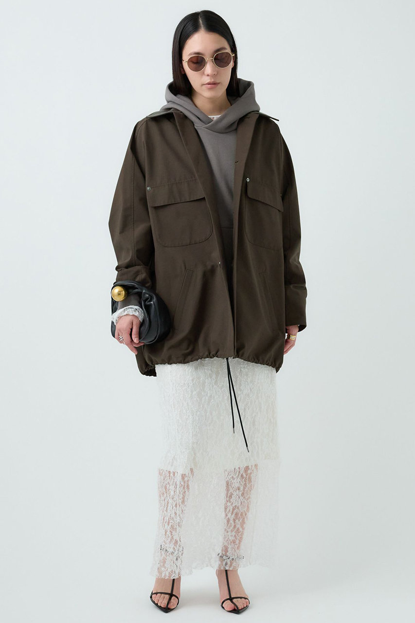 ⭕新品、未使用⭕カオス☆Chaos別注☆バシュモン☆ステンカラーコート☆25AW Chaos(カオス)｜【VACHEMENT】ステンカラーコート/ダークブラウン の