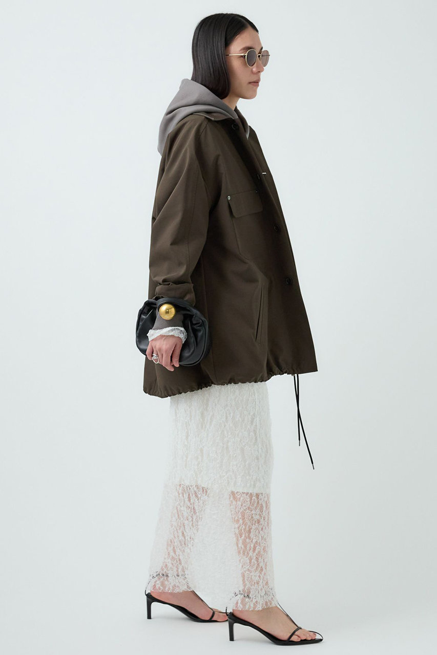 ⭕新品、未使用⭕カオス☆Chaos別注☆バシュモン☆ステンカラーコート☆25AW Chaos(カオス)｜【VACHEMENT】ステンカラーコート/ダークブラウン の