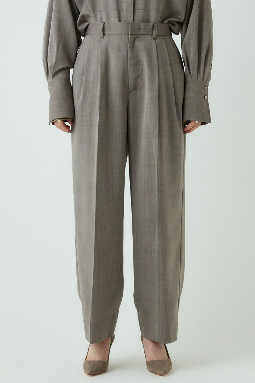 Chaos(カオス)｜オルトパンツ/ブラウン の通販｜ELLESHOP・(エル