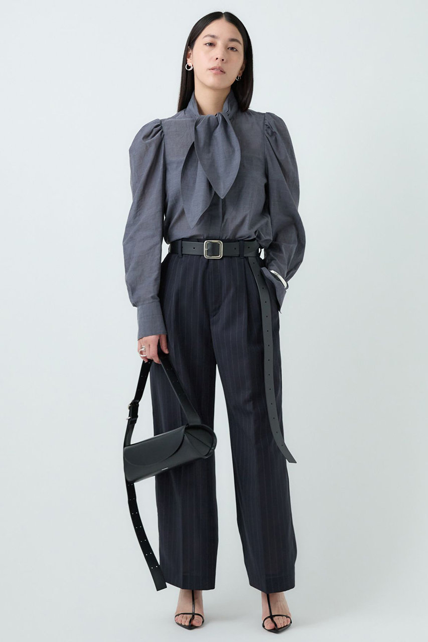 Chaos(カオス)｜ガールスカウトブラウス/チャコール の通販｜ELLESHOP