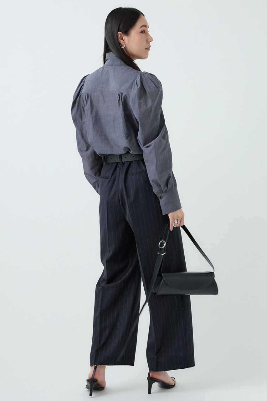 Chaos(カオス)｜ガールスカウトブラウス/チャコール の通販｜ELLESHOP