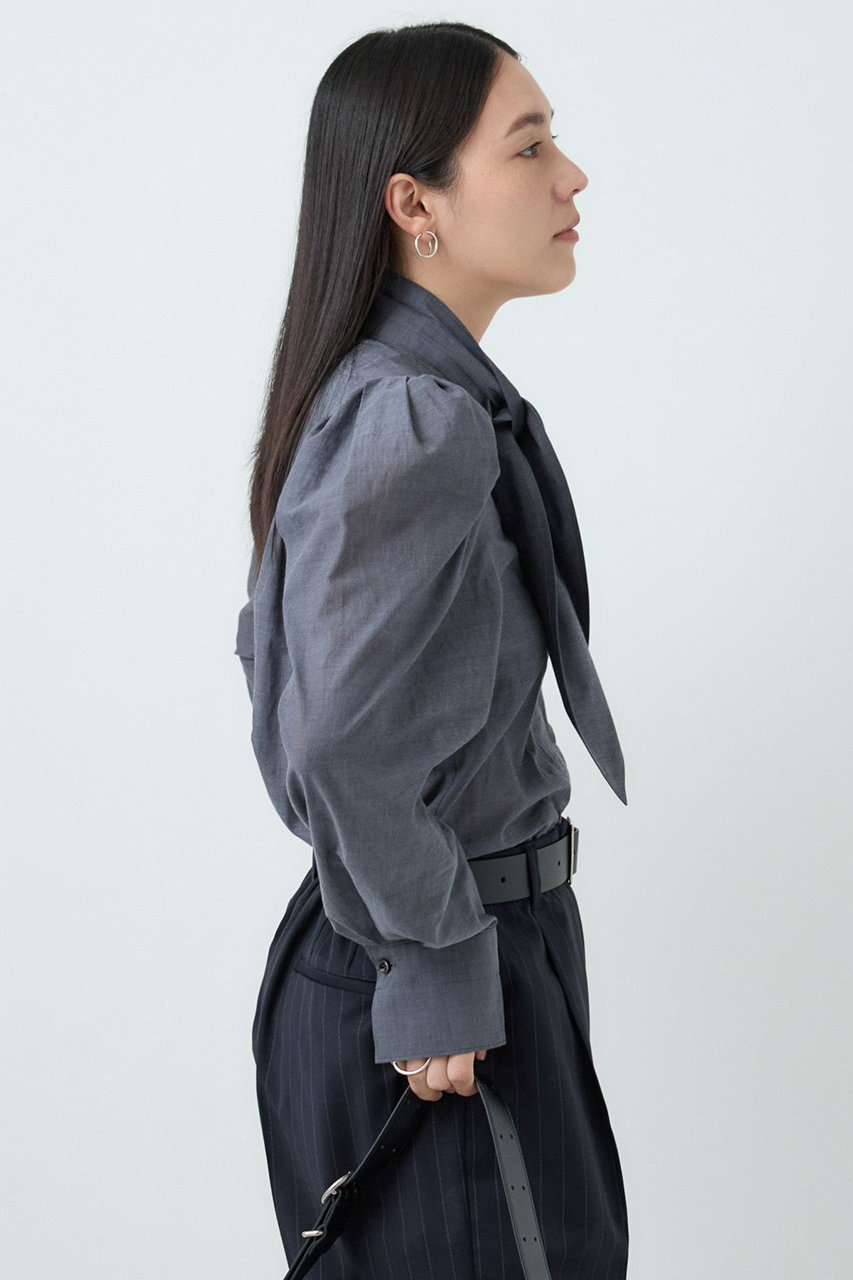 Chaos(カオス)｜ガールスカウトブラウス/チャコール の通販｜ELLESHOP