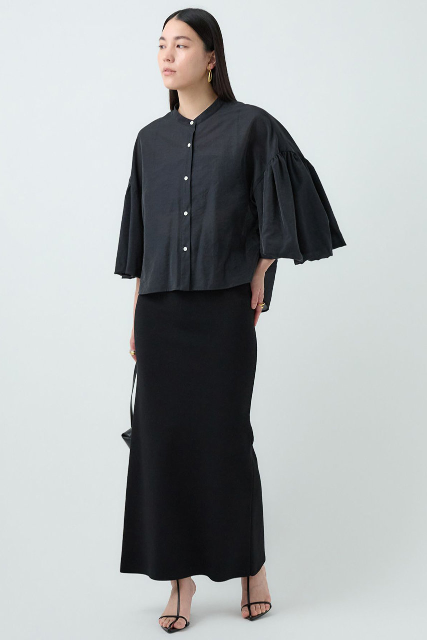 Chaos(カオス)｜プリムブラウス/ブラック の通販｜ELLESHOP・(エル