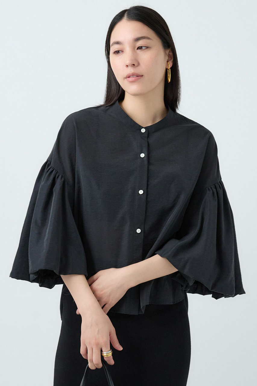 Chaos(カオス)｜プリムブラウス/ブラック の通販｜ELLESHOP・(エル