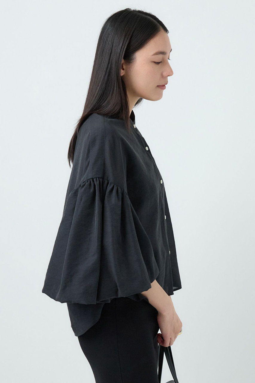 Chaos(カオス)｜プリムブラウス/ブラック の通販｜ELLESHOP・(エル