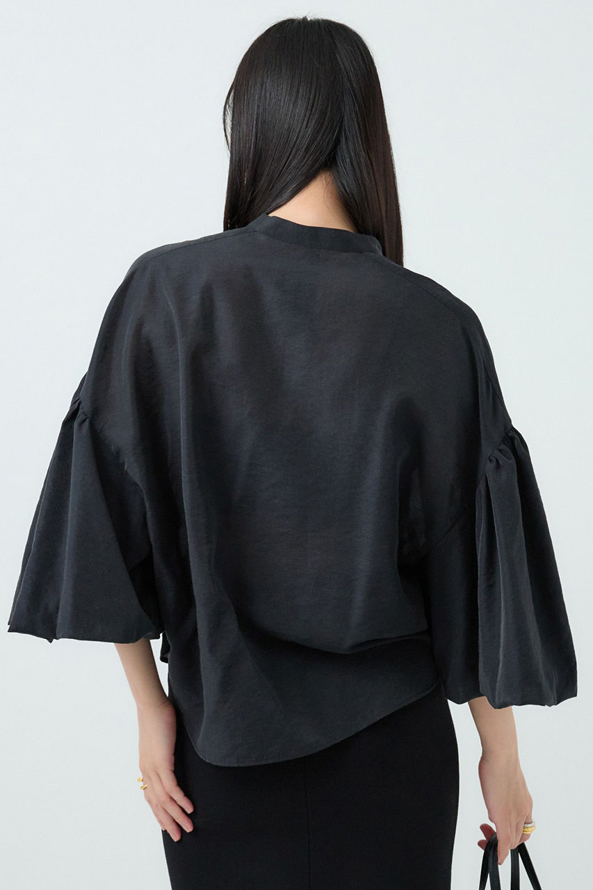 Chaos(カオス)｜プリムブラウス/ブラック の通販｜ELLESHOP・(エル