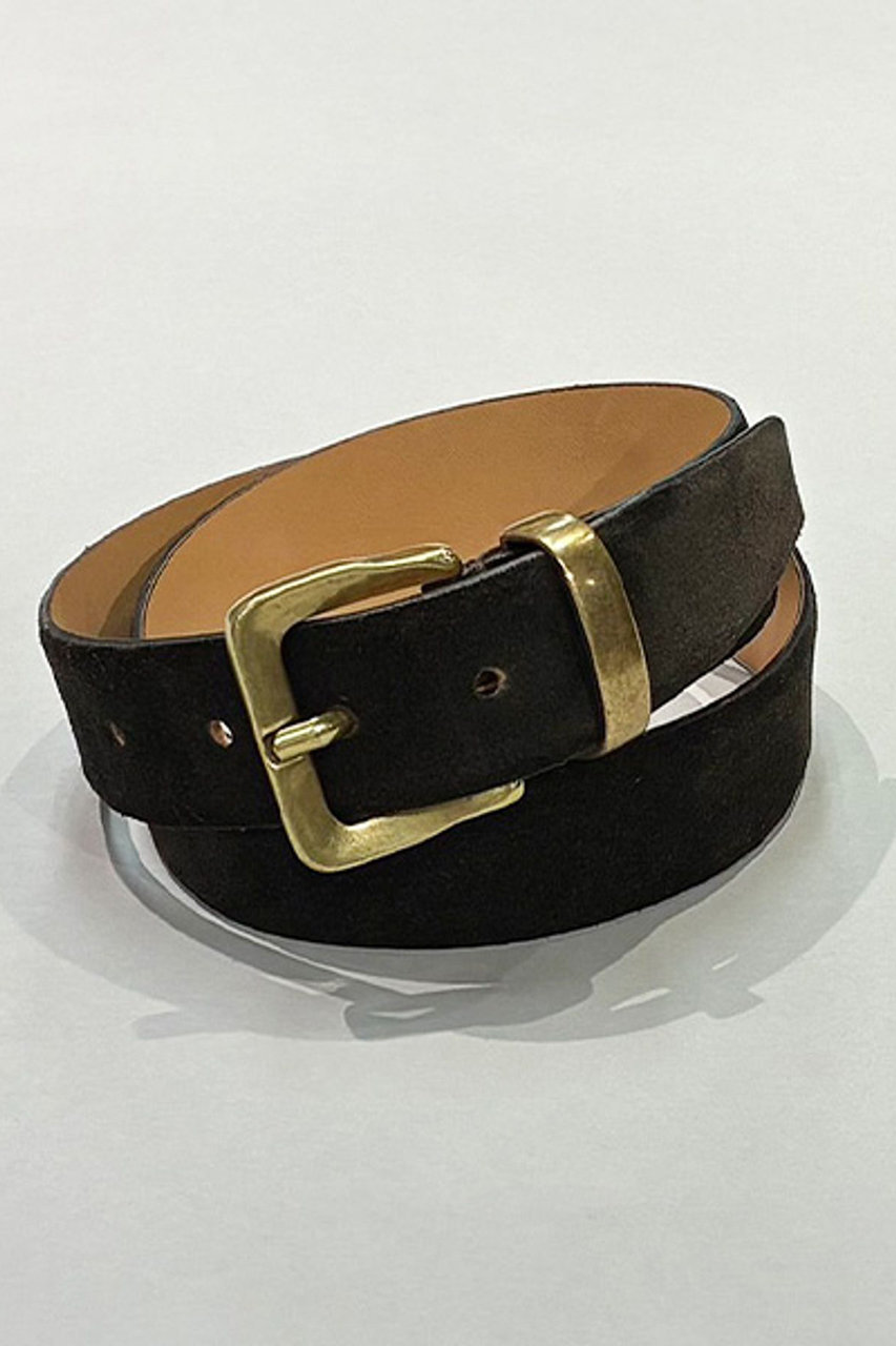 新品未使用　完売　Chaos カオス別注 MANUELA  イタリア製ベルト Chaos(カオス)｜【MANUELA】 ナローベルト/ブラック の通販