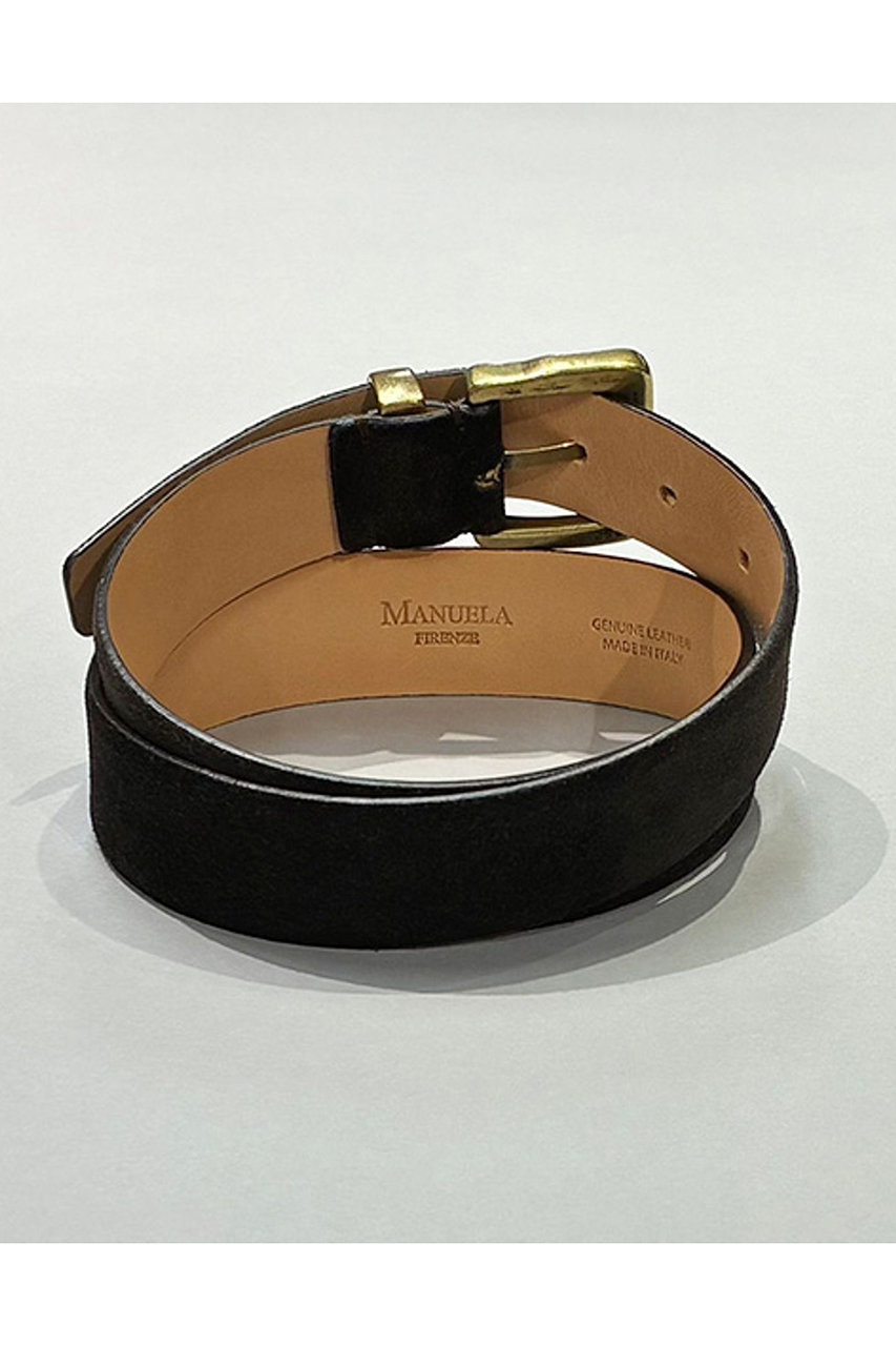 Chaos(カオス)｜【MANUELA】スエードベルト/カーキグレー の通販