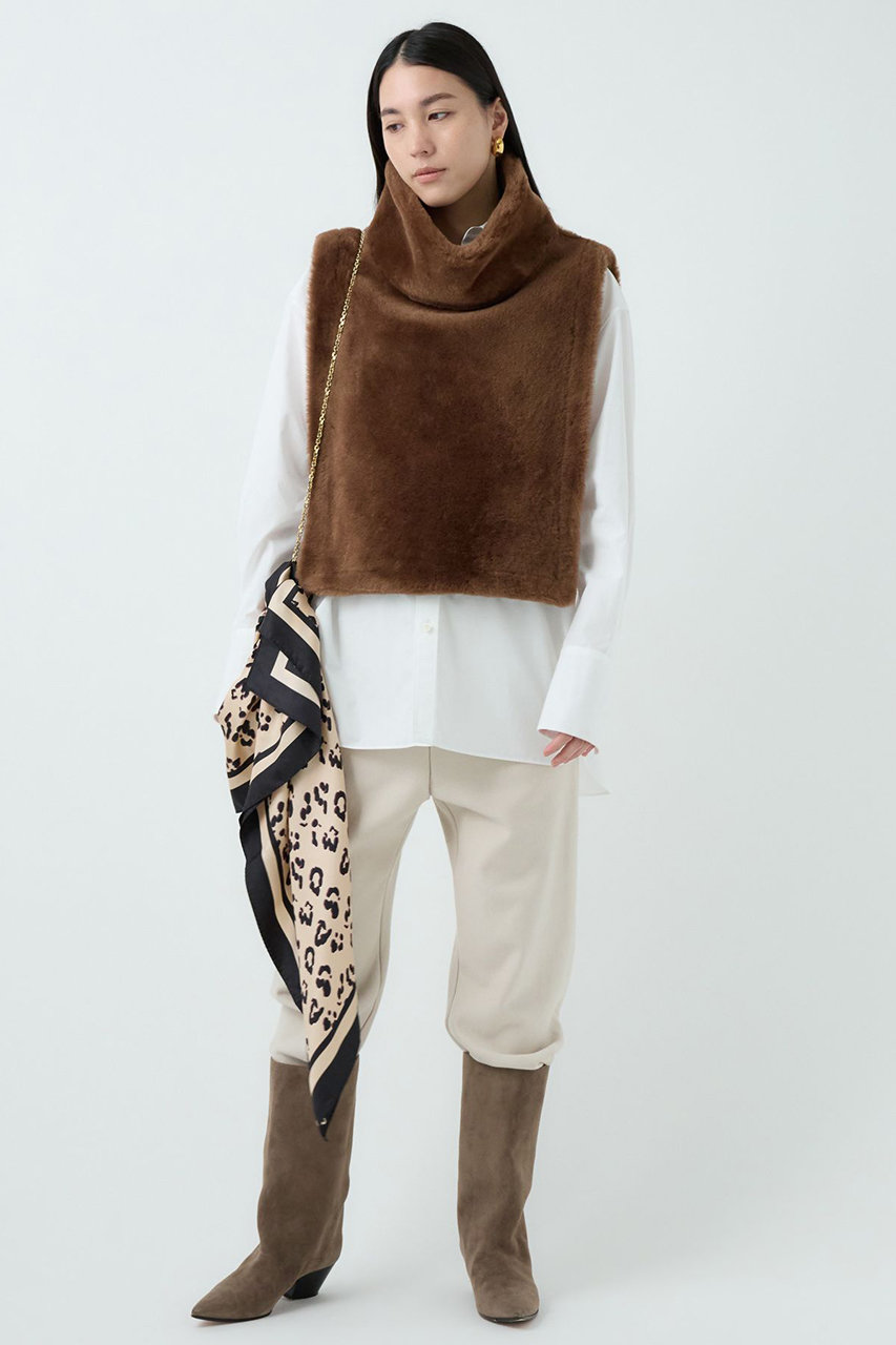 Chaos(カオス)｜【CARUS】別注ポンチョ/ブラウン の通販｜ELLESHOP