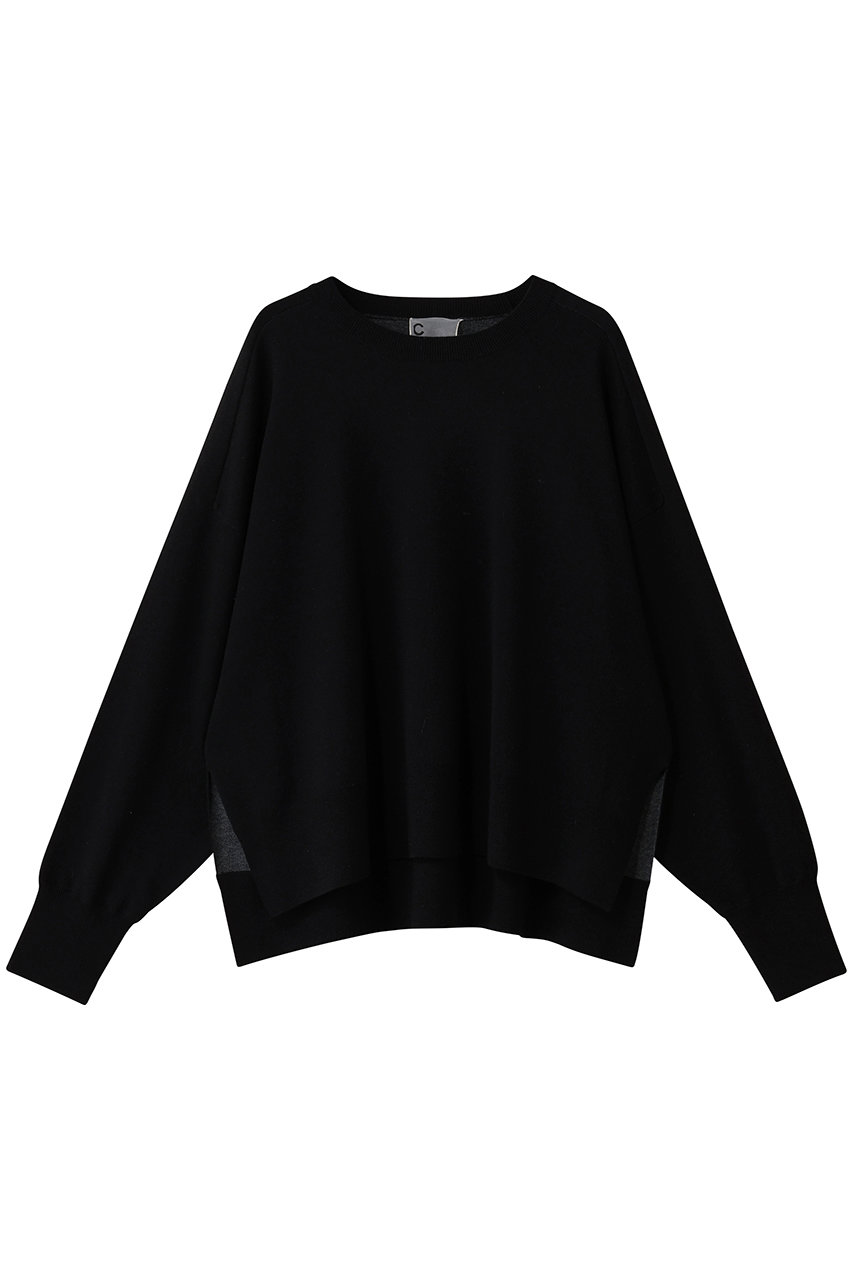Chaos レニーリバーリトプルオーバー (ブラック, F) カオス ELLE SHOP