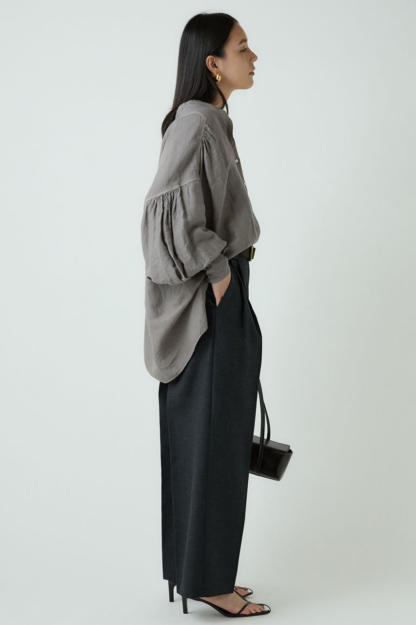 【極美品】定番　Chaos ブランシェブラウス オーバーサイズシャツ　黒 極美品】定番 Chaos ブランシェブラウス オーバーサイズシャツ 黒