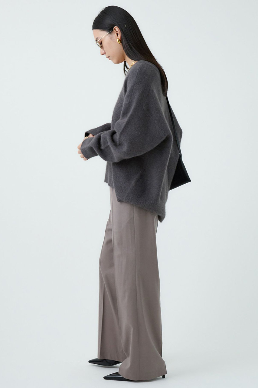 Chaos(カオス)｜リネーレリバーニットプルオーバー/モカグレー の通販