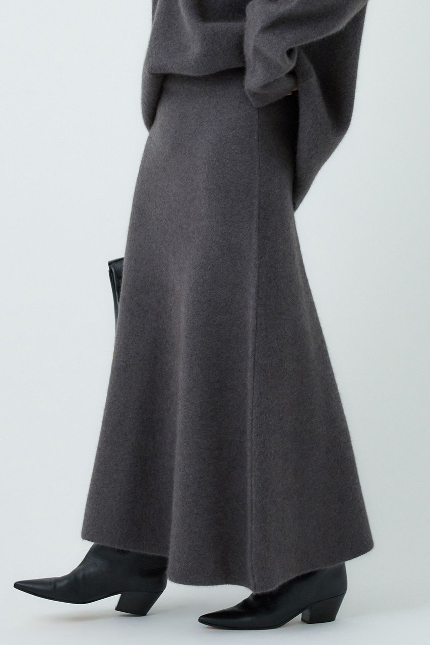 Chaos リネーレリバースカート (モカグレー, F) カオス ELLE SHOP