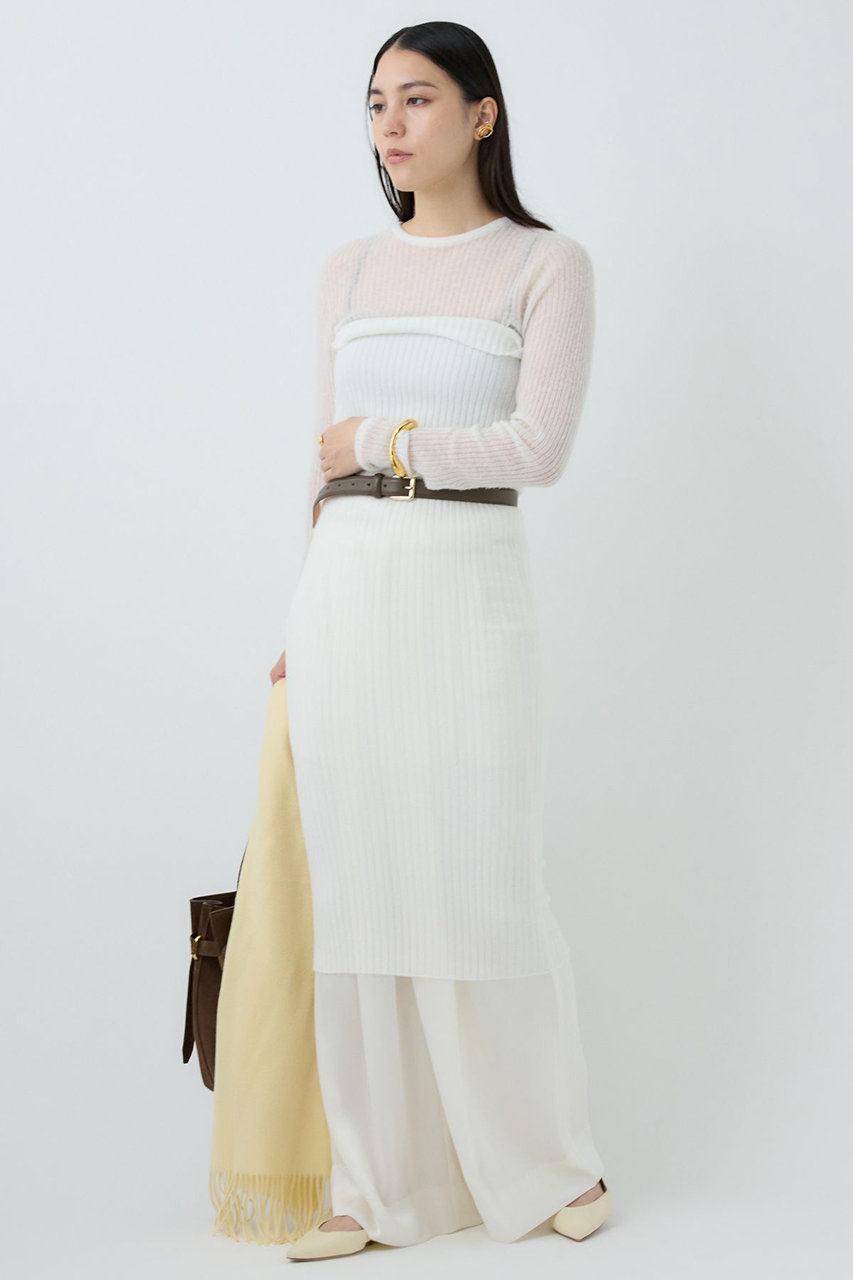 カオス/Chaosのフロットニットプルオーバー(ホワイト/591516)