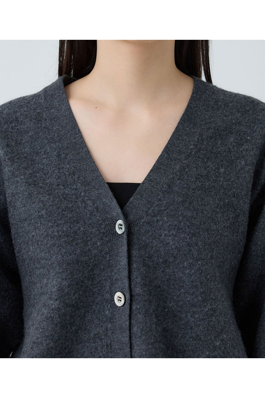 Chaos(カオス)｜フィグカーディガン/チャコール の通販｜ELLESHOP